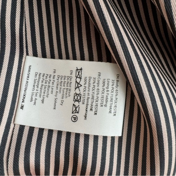 NANUSHKA Hide Quilted Padded Vegan
Leather Jacket Red - Picture 9 of 9